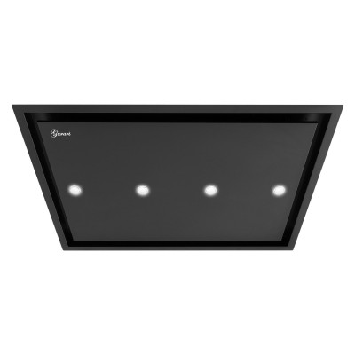 Gurari Deckenhaube GCH 791 BL Diamond Schwarze Dunstabzugshaube 850 m³/h,90cm