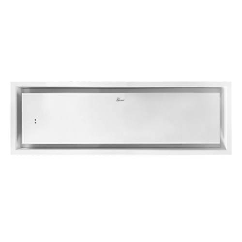 Gurari Deckenhaube GCH 974 WH 90  Diamond Dunstabzugshaube 850m³/h, Abluft/ Umluft