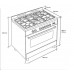 Gurari Gas Elektro StandherdGCH E 916 X 90 cm Range Coocker 89L Gurari Gas Elektro StandherdGCH E 916 X 90 cm Range Coocker 89L