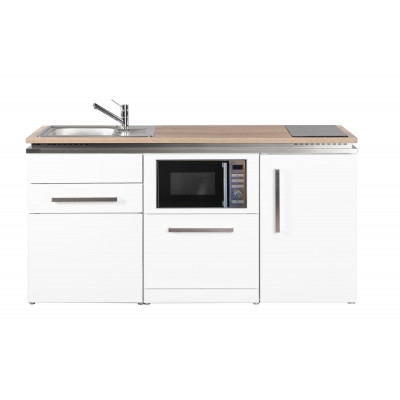 STENGEL Designline MDGSM170 Weiß – Premium Miniküche (170cm) inkl. Kühlschrank, Geschirrspüler, Mikrowelle & Softclose-Schublade STENGEL Designline MDGSM170 Weiß – Premium Miniküche (170cm) inkl. Kühlschrank, Geschirrspüler, Mikrowelle & Softclose-Schublade