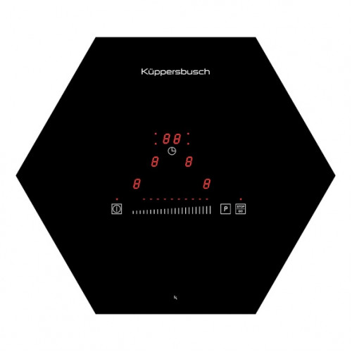 Küppersbusch EKWI3740.0W WABENINDUKTIONSKOCHFELDER MIT 4 KOCHZONEN