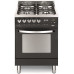 Standherd LOFRA - RAINBOW - SINGLE OVEN 60 cm - PNM 66 MFT / C - Black  Range Cooker