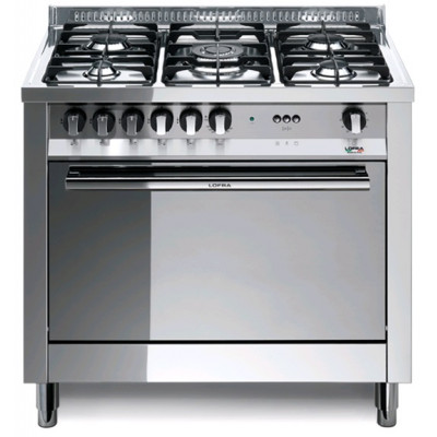 Standherd LOFRA - MAXIMA - SINGLE OVEN 90 cm - MG 96 MF/C - Gas / Elektro - INOX Range Cooker