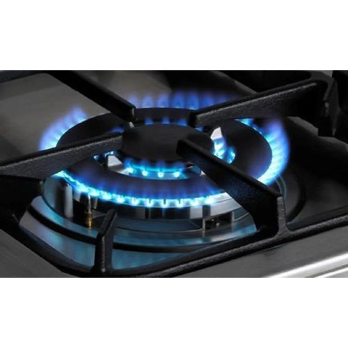Gurari GCH E 911 X Edelstahl Gas Elektro Standherd 90 cm 121 L
