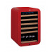 Swisscave Weinkühlschrank WL 120 F RED, 1-Zonen Weinkühlschrank, 35 Flaschen, 83cm (H), Retro Style
