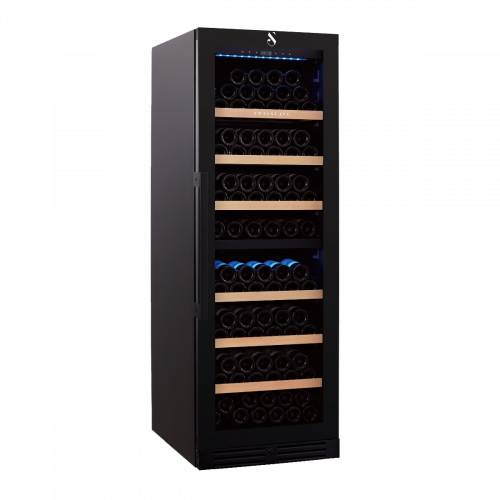 Swisscave Weinkühlschrank WL 455 DF, 2-Zonen Weinkühlschrank, 154 Flaschen, 172cm (H)