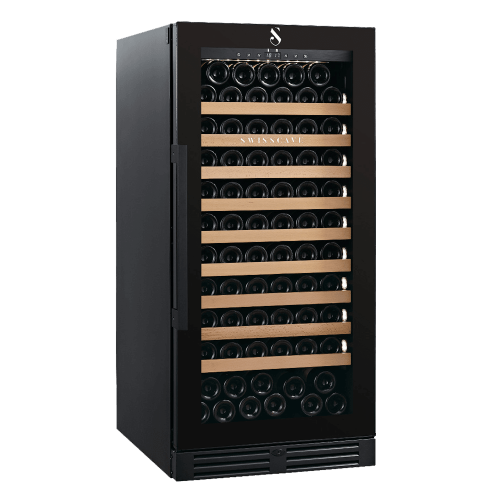 Swisscave Weinkühlschrank WLB-360F-MIX,1-Zonen Weinkühlschrank, 112 Flaschen, 127 cm (H)