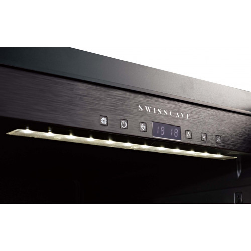 Swisscave Weinkühlschrank WLB-360F-MIX,1-Zonen Weinkühlschrank, 112 Flaschen, 127 cm (H)