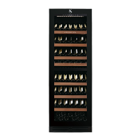 Swisscave Weinkühlschrank WLB-460DFLD-MIX, 2-Zonen Weinkühlschrank, 163 Flaschen, 172 cm (H)