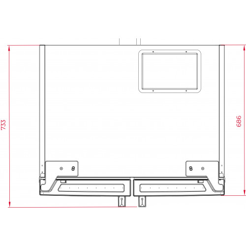 Teka RMF74830DSS LongLife No Frost Side by Side-Kühl-Gefrierkombination mit 4 Türen und IonClean Technologie 