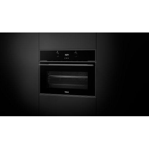 Teka HLC840 Kompakt-Backofen mit HydroClean® PRO-Reinigungssystem und Heißluft, 45 cm