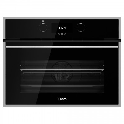 Teka HLC840 Kompakt-Backofen mit HydroClean® PRO-Reinigungssystem und Heißluft, 45 cm