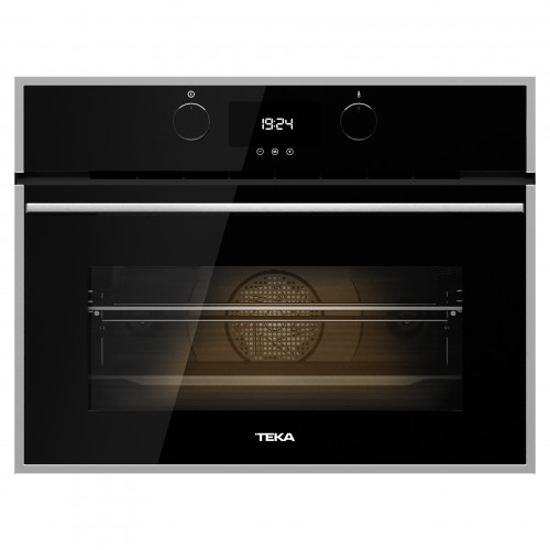 Teka HLC840 Kompakt-Backofen mit HydroClean® PRO-Reinigungssystem und Heißluft, 45 cm