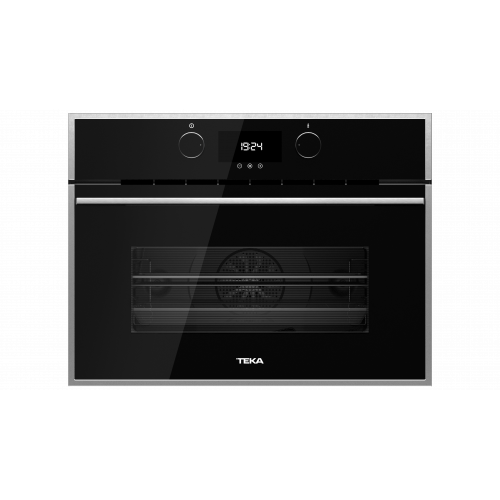  Teka HLC844C Kompakt-Backofen mit HydroClean® ECO-Reinigungssystem und Mikrowellenfunktion