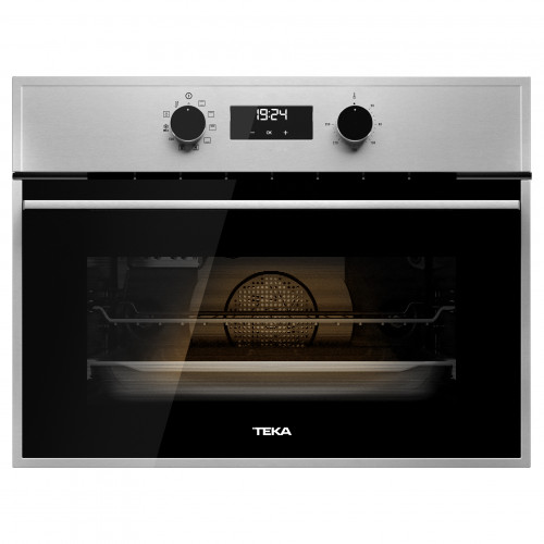  Teka HSC644C Kompakt-Backofen mit HydroClean® ECO-Reinigungssystem und Mikrowellenfunktion