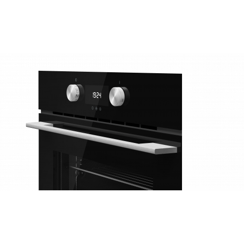 Teka HLC8440CBK Kompakt-Backofen mit HydroClean® ECO-Reinigungssystem und Mikrowellenfunktion