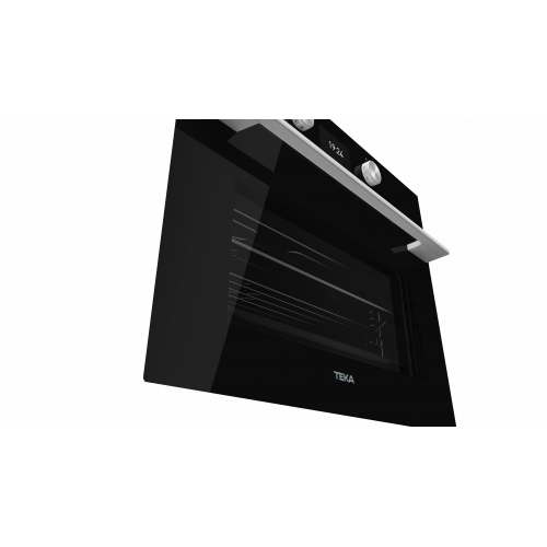 Teka HLC8440CBK Kompakt-Backofen mit HydroClean® ECO-Reinigungssystem und Mikrowellenfunktion