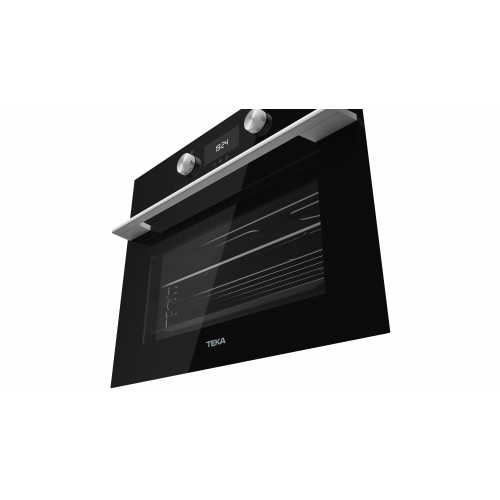 Teka HLC8440CBK Kompakt-Backofen mit HydroClean® ECO-Reinigungssystem und Mikrowellenfunktion