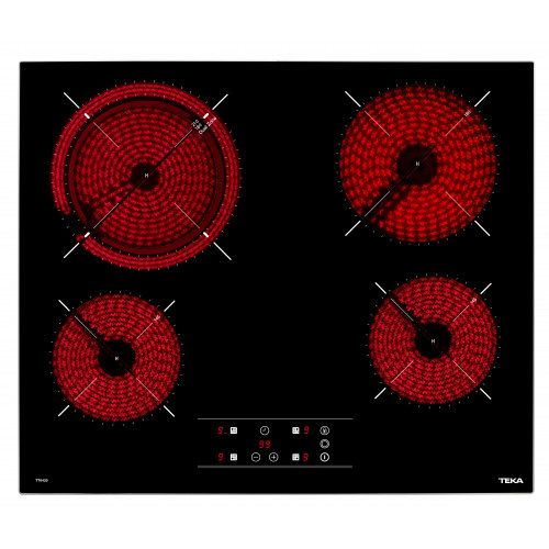 Teka TR6420  60cm Glaskeramikkochfeld mit 4 Kochzonen