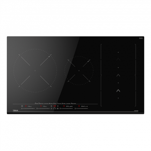 Teka IZS96700MSTBK 90cm Flex-Induktionskochfeld mit 4 Kochzonen und SlideCooking-Funktion