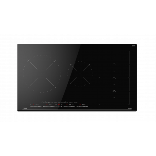 Teka IZS96700MSTBK 90cm Flex-Induktionskochfeld mit 4 Kochzonen und SlideCooking-Funktion