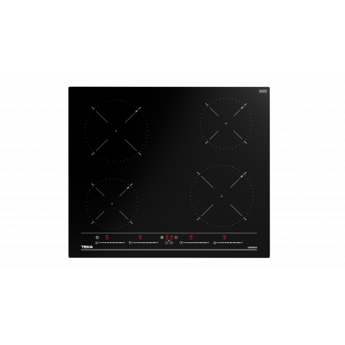 Teka IBC64010BKMSS 60cm Induktionskochfeld mit 4 Kochzonen