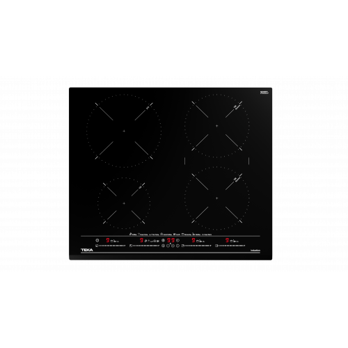 Teka IZC64630BKMST 60cm Induktionskochfeld mit 4 Kochzonen und Direktwahlfunktionen