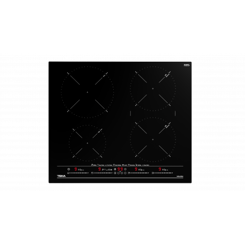 Teka ITC64630BKMST 60cm Induktionskochfeld mit 4 Kochzonen und Direktwahlfunktionen