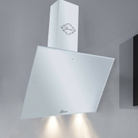 GURARI Kopffreihaube GCH 286 WH 6 Prime, Dunstabzugshaube 60cm, 1000m³/h