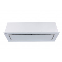 GURARI Deckenhaube GCH E 217 WH 90 PRIME, Einbau Dunstabzugshaube 90 cm, in Weiß,Weiß Glas, 1000m³/h