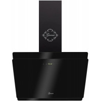 GURARI Kopffreihaube GCH S 411 BL 60 Prime, Dunstabzugshaube 60 cm, Schwarz Glas,1000m³/h