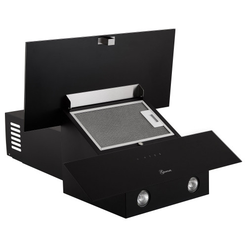 GURARI Elektro-Standherd GCH E 912 BL+ GCH 268 BL 9 Prime, Elektro Standherd 90 cm/ 121L / 8 Funktionen +Dunstabzugshaube 90cm