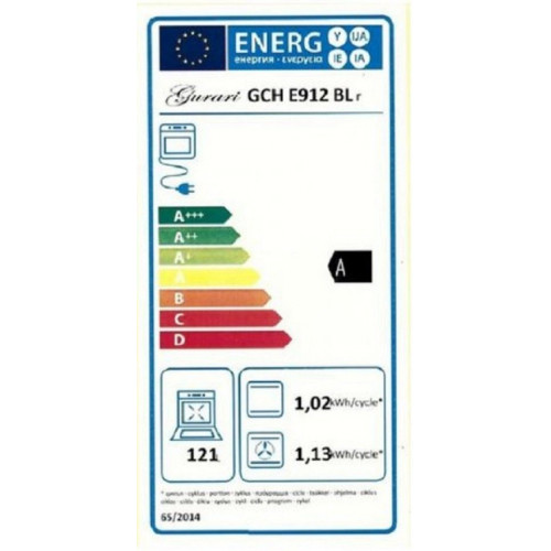 GURARI Elektro-Standherd GCH E 912 BL r+GCH S 155 BL 90 Prime, Retro Elektro Standherd 90 cm 8 Funktionen + Dunstabzugshaube 90 cm GURARI Elektro-Standherd GCH E 912 BL r+GCH S 155 BL 90 Prime, Retro Elektro Standherd 90 cm 8 Funktionen + Dunstabzugshaube 90 cm