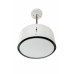 GURARI Inselhaube GCH I 237 50 WH, Umluft Lampen Inselhaube, Insel Dunstabzugshaube 50cm,  860m³/h