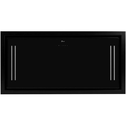 GURARI Elektro-Standherd GCH E 912 BL+GCH C 343 120 BL PRIME, Elektro Standherd 90 cm/ Schwarz/ Range Coocker / 121L /Edelstahl/ 8 Funktionen / Heißluft/ Grill/ 5 Hi-Light Zonen/ Zweikreiszone/Restwärmeanzeige/+Dunstabzugshaube Deckenhaube 120 cm 1000m³/ 