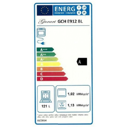 GURARI Elektro-Standherd GCH E 912 BL +GCH 046 BL 9., Elektro Standherd 90 cm/ 8 Funktionen+Dunstabzugshaube 90 cm