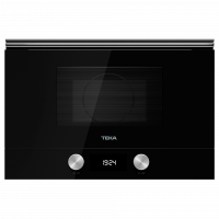  Teka ML8220BISLBK Einbau-Mikrowelle mit Grill und Keramikbodenplatte
