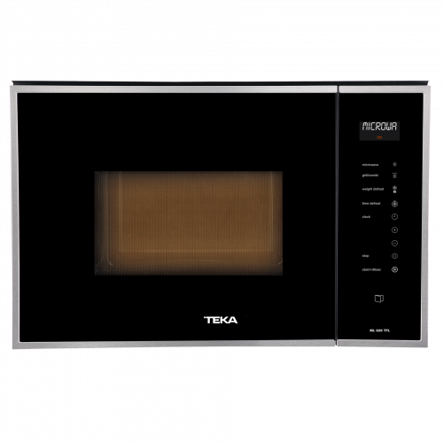 Teka ML825TFL Einbau-Mikrowelle mit Grill,25 Liter, 900 Watt