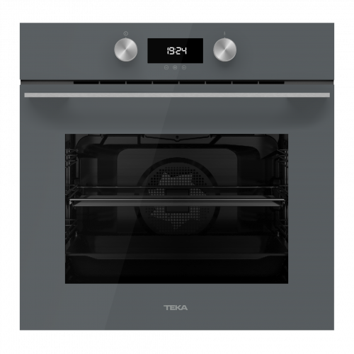 Teka HLB8400PST Einbau-Backofen mit Pyrolyse-Selbstreinigungssystem und Heißluft, 60cm, Stone grey