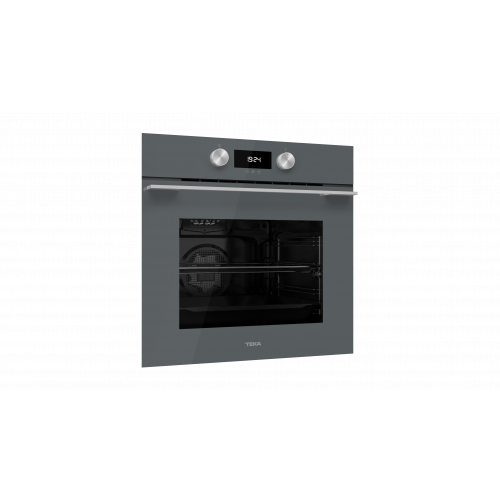 Teka HLB8400PST Einbau-Backofen mit Pyrolyse-Selbstreinigungssystem und Heißluft, 60cm, Stone grey