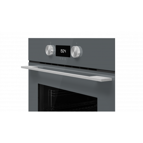 Teka HLB8400PST Einbau-Backofen mit Pyrolyse-Selbstreinigungssystem und Heißluft, 60cm, Stone grey