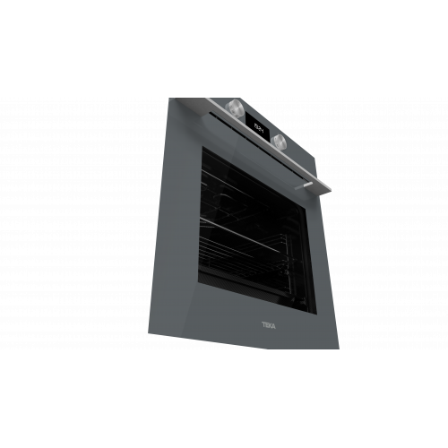 Teka HLB8400PST Einbau-Backofen mit Pyrolyse-Selbstreinigungssystem und Heißluft, 60cm, Stone grey