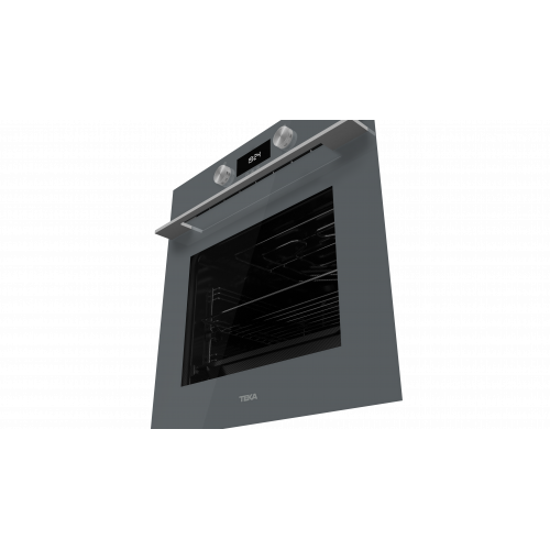 Teka HLB8400PST Einbau-Backofen mit Pyrolyse-Selbstreinigungssystem und Heißluft, 60cm, Stone grey