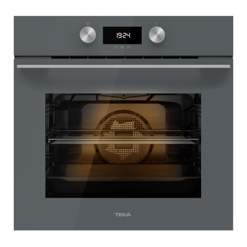 Teka HLB8400PST Einbau-Backofen mit Pyrolyse-Selbstreinigungssystem und Heißluft, 60cm, Stone grey