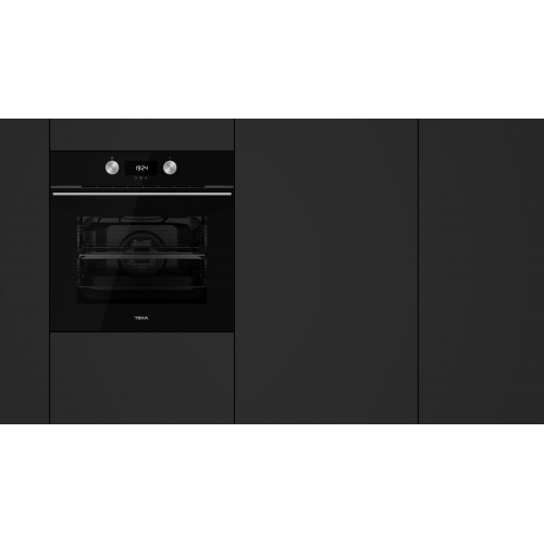 Teka HLB8400PBK Einbau-Backofen mit Pyrolyse-Selbstreinigungssystem und Heißluft