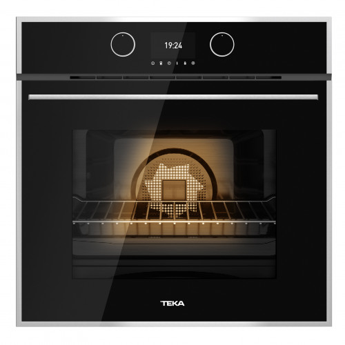  Teka HLB860P Einbau-Backofen mit Pyrolyse-Selbstreinigungssystem und Heißluft, 60cm